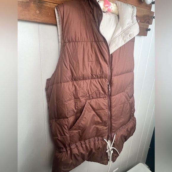 Prana Reversible Down/Feather Puffer Hooded Women Size XL - Picture 7 of 12